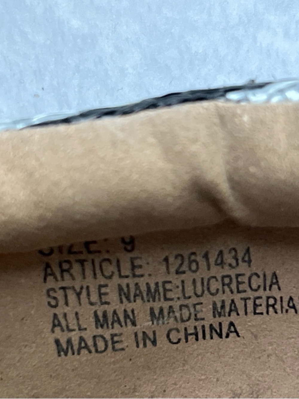 Striped Black & White Lace-Up Espadrille Platform Sneakers, Size 9 - Picture 11 of 12